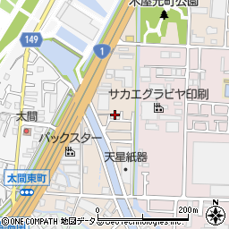 大阪府寝屋川市太間東町16-2周辺の地図
