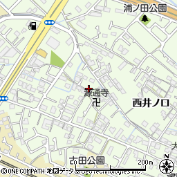 兵庫県加古川市東神吉町西井ノ口545周辺の地図