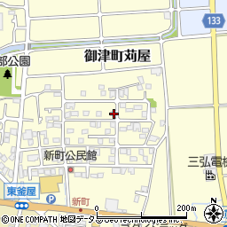 兵庫県たつの市御津町苅屋264周辺の地図
