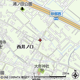 兵庫県加古川市東神吉町西井ノ口213周辺の地図