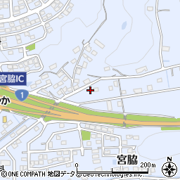 静岡県掛川市宮脇895-12周辺の地図