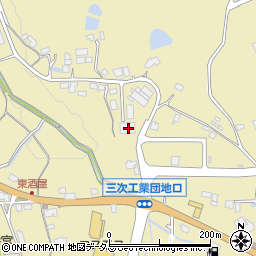 広島県三次市東酒屋町122周辺の地図