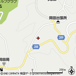 東京都大島町岡田助田周辺の地図