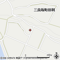 広島県三次市三良坂町田利362周辺の地図