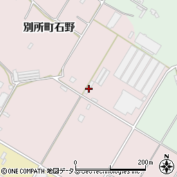 兵庫県三木市別所町石野1398周辺の地図