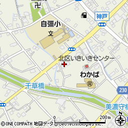 静岡県榛原郡吉田町神戸2087周辺の地図
