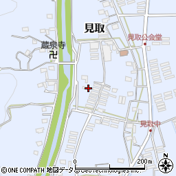 静岡県袋井市見取641周辺の地図