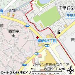 大月酒店周辺の地図