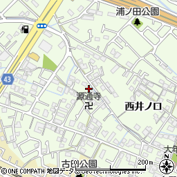 兵庫県加古川市東神吉町西井ノ口541周辺の地図