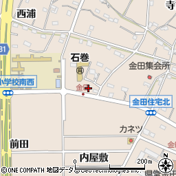 愛知県豊橋市石巻町出口周辺の地図