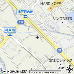 静岡県榛原郡吉田町神戸2255周辺の地図