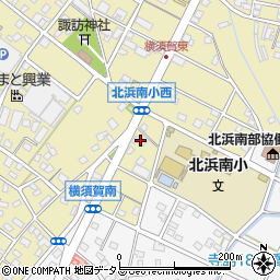 静岡県浜松市浜名区横須賀91周辺の地図