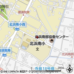 静岡県浜松市浜名区横須賀138周辺の地図