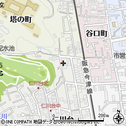 兵庫県宝塚市仁川台234周辺の地図