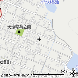 兵庫県姫路市大塩町582周辺の地図