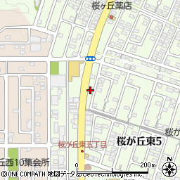 岡山県赤磐市桜が丘東5丁目5-214周辺の地図