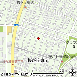 岡山県赤磐市桜が丘東5丁目5-123周辺の地図