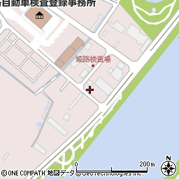 兵庫県姫路市飾磨区中島3236周辺の地図
