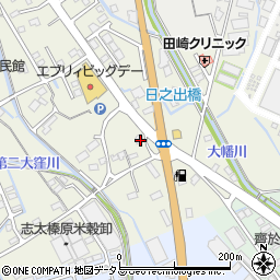 静岡県榛原郡吉田町神戸240周辺の地図