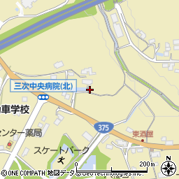 広島県三次市東酒屋町81周辺の地図