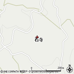 京都府相楽郡和束町石寺周辺の地図