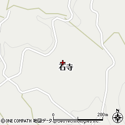 京都府和束町（相楽郡）石寺周辺の地図