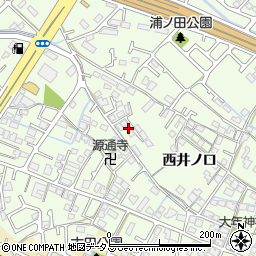 兵庫県加古川市東神吉町西井ノ口424周辺の地図