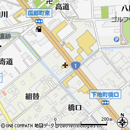 ＭｉｋａｗａＢＭＷ　豊橋店周辺の地図