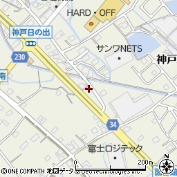 静岡県榛原郡吉田町神戸2260周辺の地図