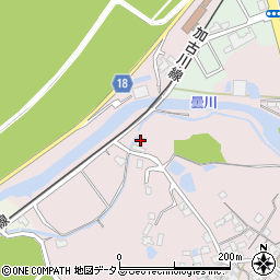 兵庫県加古川市神野町西之山205-3周辺の地図