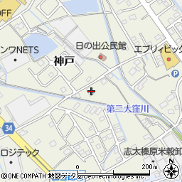 静岡県榛原郡吉田町神戸291周辺の地図