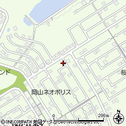 岡山県赤磐市桜が丘東4丁目4-515周辺の地図
