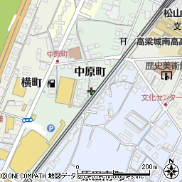 岡山県高梁市中原町1438周辺の地図