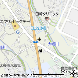 セブンイレブン吉田町神戸日の出店周辺の地図