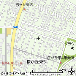 岡山県赤磐市桜が丘東5丁目5-119周辺の地図