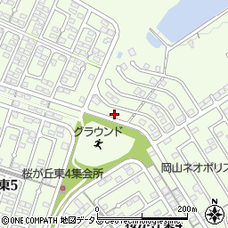 岡山県赤磐市桜が丘東4丁目4-648周辺の地図