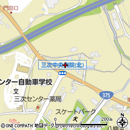 広島県三次市東酒屋町60周辺の地図