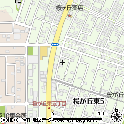 岡山県赤磐市桜が丘東5丁目5-220周辺の地図