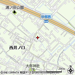 兵庫県加古川市東神吉町西井ノ口208-37周辺の地図