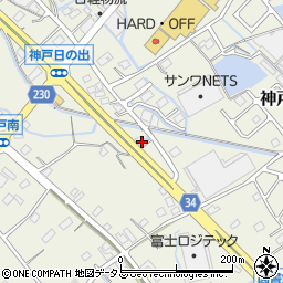 静岡県榛原郡吉田町神戸2259周辺の地図