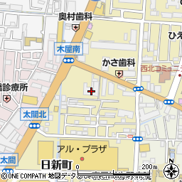 大阪府寝屋川市日新町21-26周辺の地図