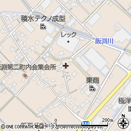 静岡県焼津市飯淵1165周辺の地図