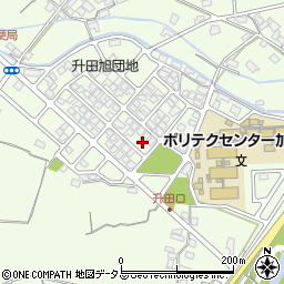 兵庫県加古川市東神吉町升田1737周辺の地図