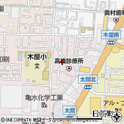 大阪府寝屋川市豊里町11周辺の地図
