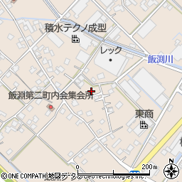 静岡県焼津市飯淵1020-6周辺の地図
