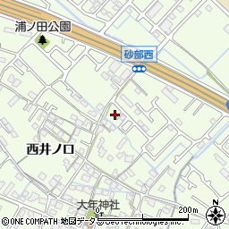 兵庫県加古川市東神吉町西井ノ口208-36周辺の地図