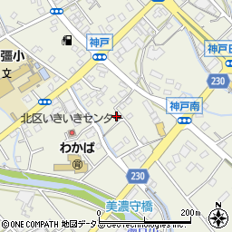 静岡県榛原郡吉田町神戸2139周辺の地図