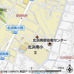 静岡県浜松市浜名区横須賀143周辺の地図