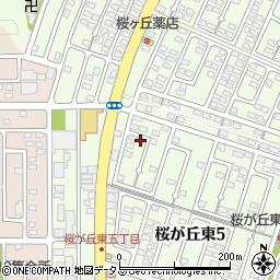 岡山県赤磐市桜が丘東5丁目5-217周辺の地図