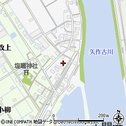 愛知県西尾市一色町松木島下汐田149周辺の地図